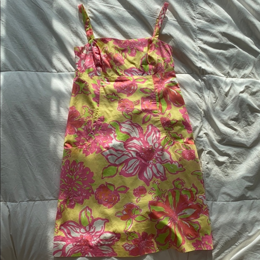 LILLY PULITZER A line Dress with Pockets